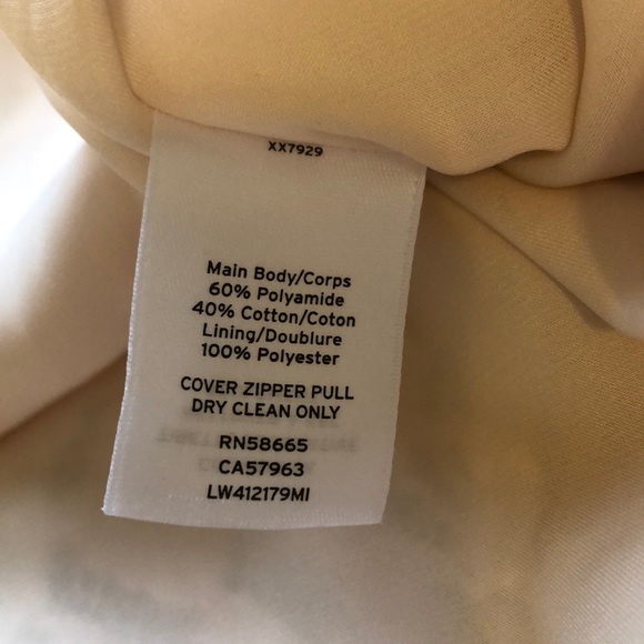 LEWIT Ivory Lace Shell Sleeveless NWT, size XL - Picture 8 of 9